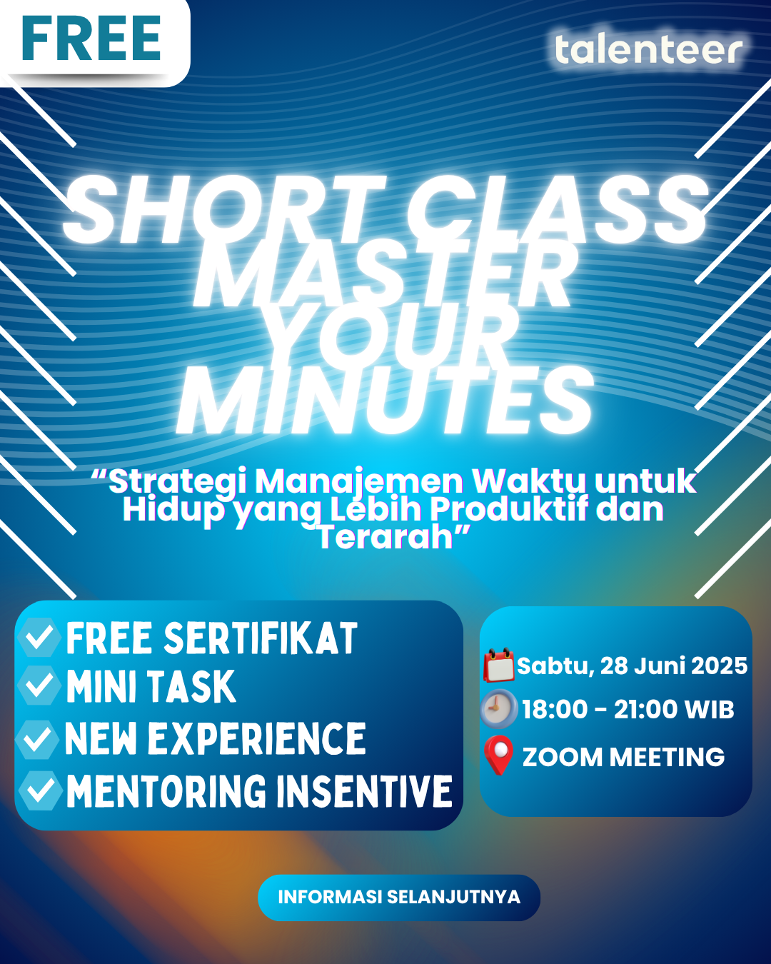 Promo Master Your Minutes